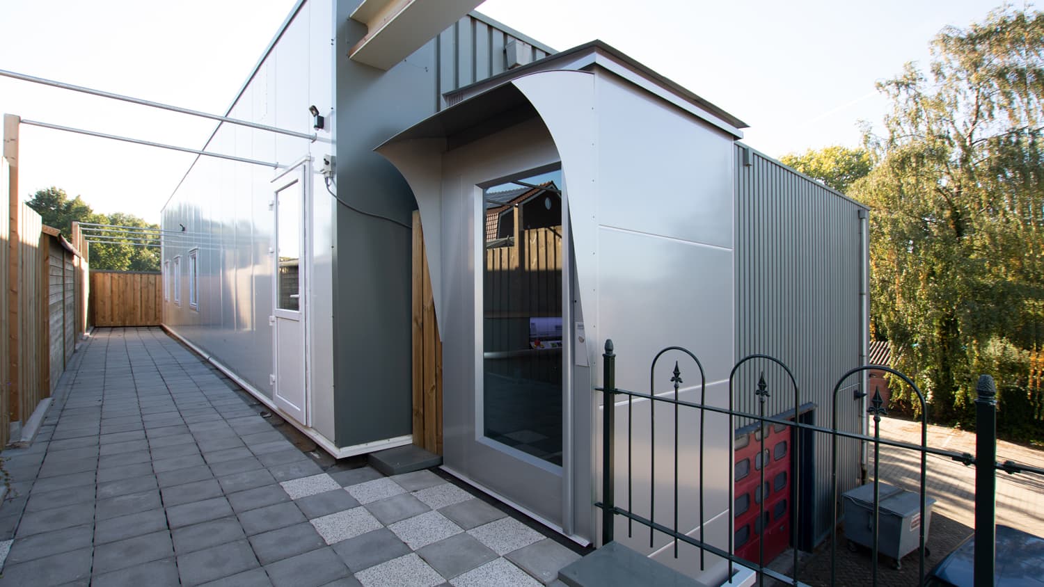Aluminium buitenlift