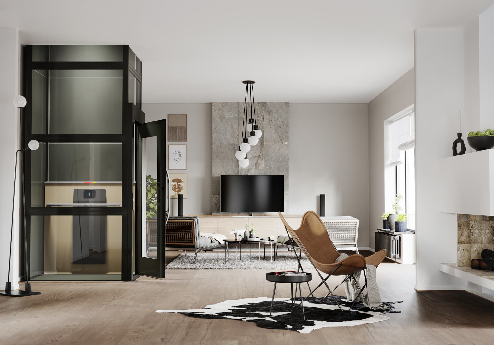 Huislift met ontwerpvrijheid